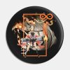 Arknights Ifrit Character Portrait Pin Official Arknights Merch
