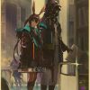 Anime Arknights Prelude To Dawn Vintage Kraft Posters Bedroom Home Decor Gift Aesthetic Art Painting - Arknights Merch