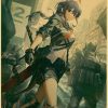 Anime Arknights Prelude To Dawn Vintage Kraft Posters Bedroom Home Decor Gift Aesthetic Art Painting 4 - Arknights Merch