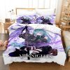 Arknights Bedding Set Single Twin Full Queen King Size Bed Set Aldult Kid Bedroom Duvetcover Sets 15 - Arknights Merch