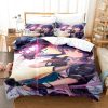 Arknights Bedding Set Single Twin Full Queen King Size Bed Set Aldult Kid Bedroom Duvetcover Sets 9 - Arknights Merch