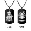 Arknights Necklaces Man Anime Necklace for Women Rhodes Island Pendant LUNGMEN Trend Neck Black Fashion Couples 2 - Arknights Merch