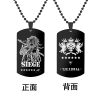 Arknights Necklaces Man Anime Necklace for Women Rhodes Island Pendant LUNGMEN Trend Neck Black Fashion Couples 3 - Arknights Merch