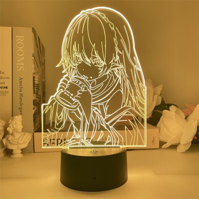 Arknights Night Light 3D Illusion Lamp Hot Game Light for Bedroom Decor LED Light Atmosphere Bedside 6 - Arknights Merch
