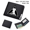 Game Arknights PU Wallet Student Short Bifold Otaku Purse Note Compartment Photo Passcard Card Holder Men - Arknights Merch