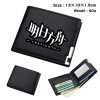 Game Arknights PU Wallet Student Short Bifold Otaku Purse Note Compartment Photo Passcard Card Holder Men 5 - Arknights Merch
