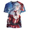 Arknights T Shirts Anime Game Girls 3D Print Streetwear Men Women Fashion Oversized Short Sleeve T 2 - Arknights Merch