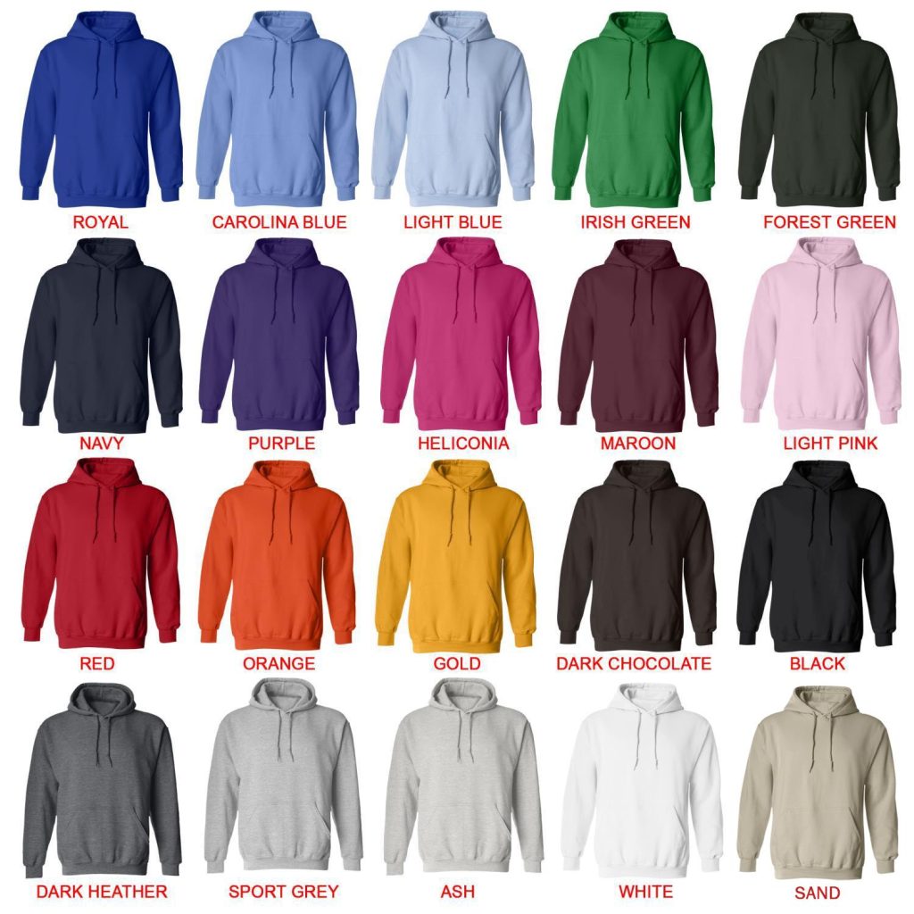 hoodie color chart - Arknights Merch