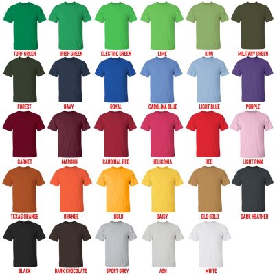 t shirt color chart - Arknights Merch
